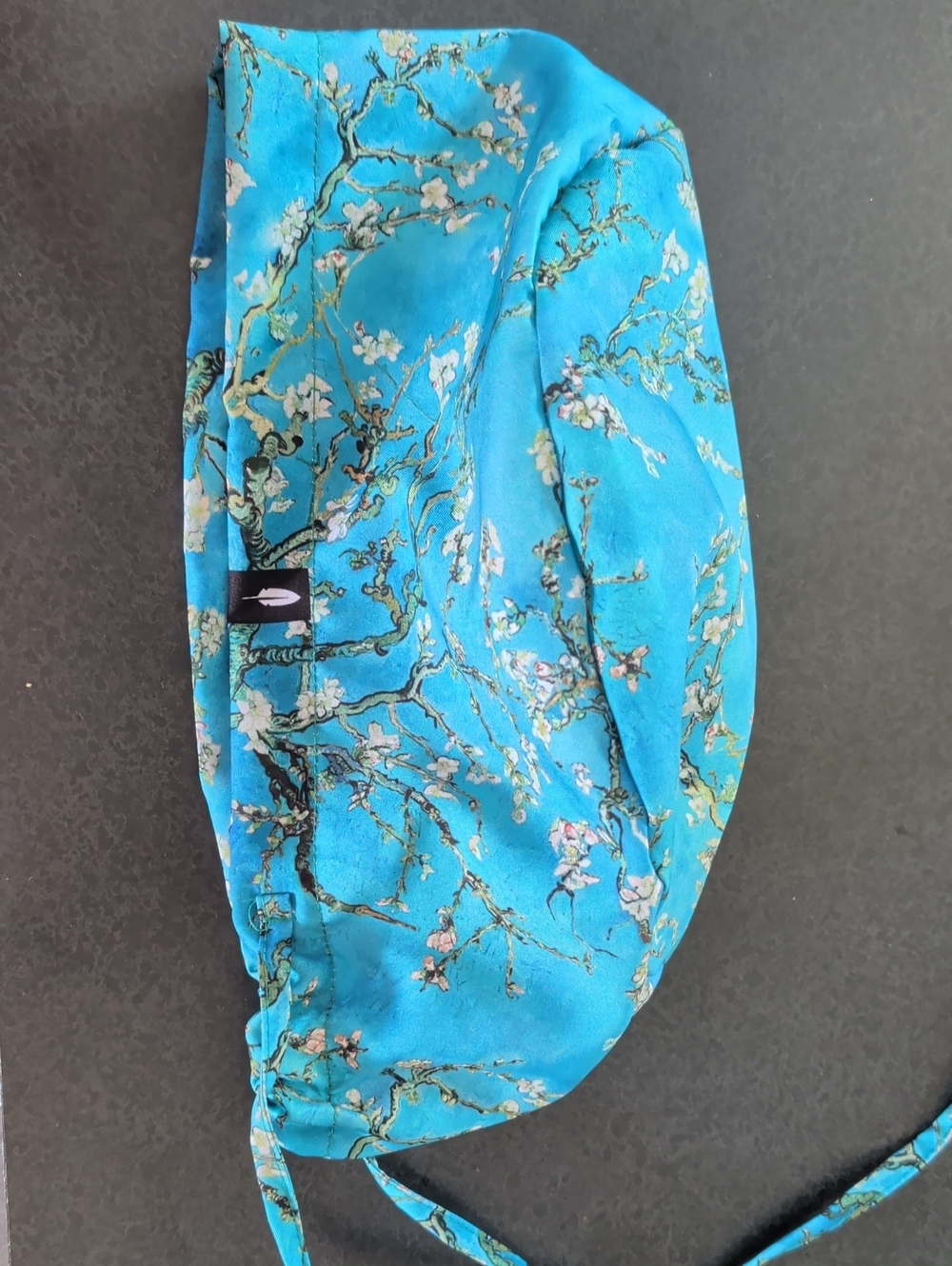 Van Gogh Almond Blossoms Scrub Cap For Long Hair